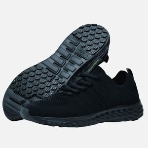 Shoes For Crews Everlight Black Knit Sneakers Mens Size 8